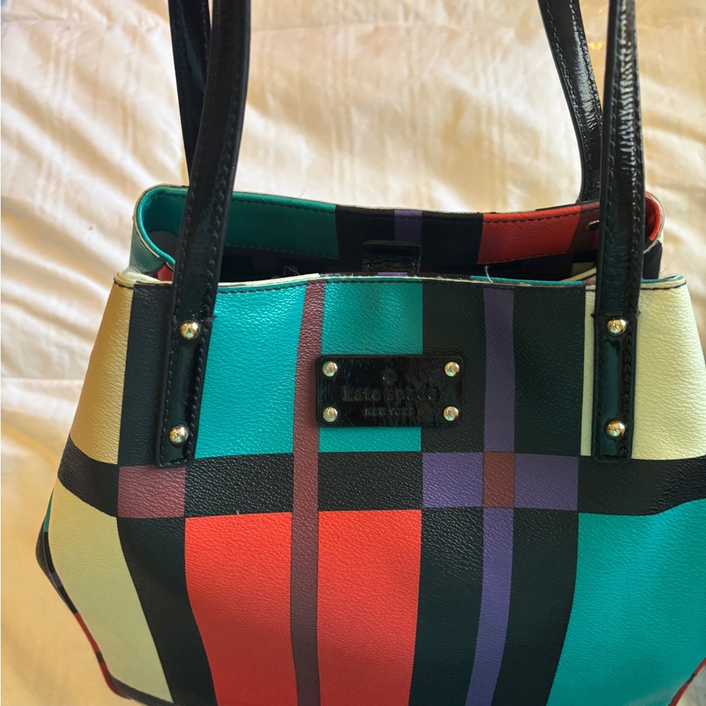 Kate Spade Multicolor Plaid Women's Bag